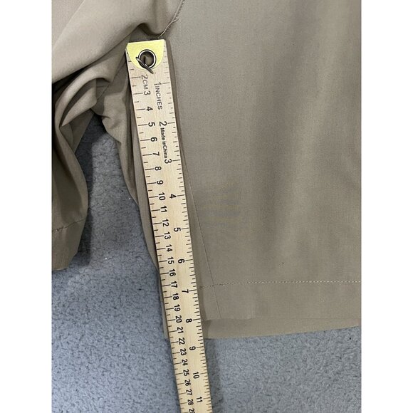 Page & Tuttle Golf Shorts Men Sz 38 Tan Chino Flat Front Golf Pants NWT - Picture 5 of 8